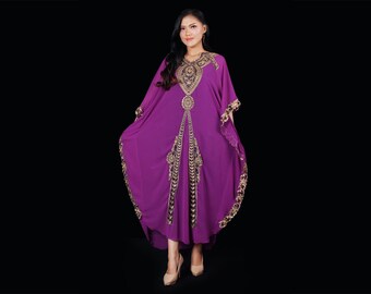 Purple Chiffon Dress